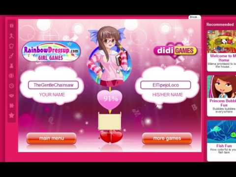 love matchmaking test